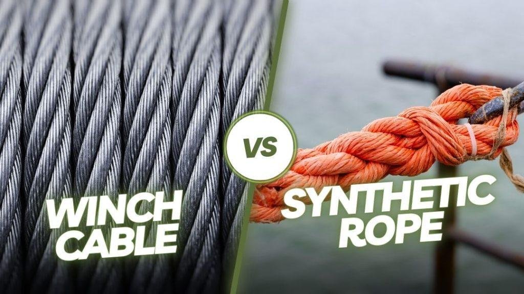 Atv Winch Cable Vs Synthetic Rope